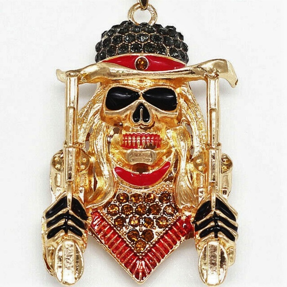 Pirate Skull with Pistols NWT